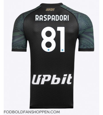 SSC Napoli Giacomo Raspadori #81 Tredjetrøje 2023-24 Kortærmet